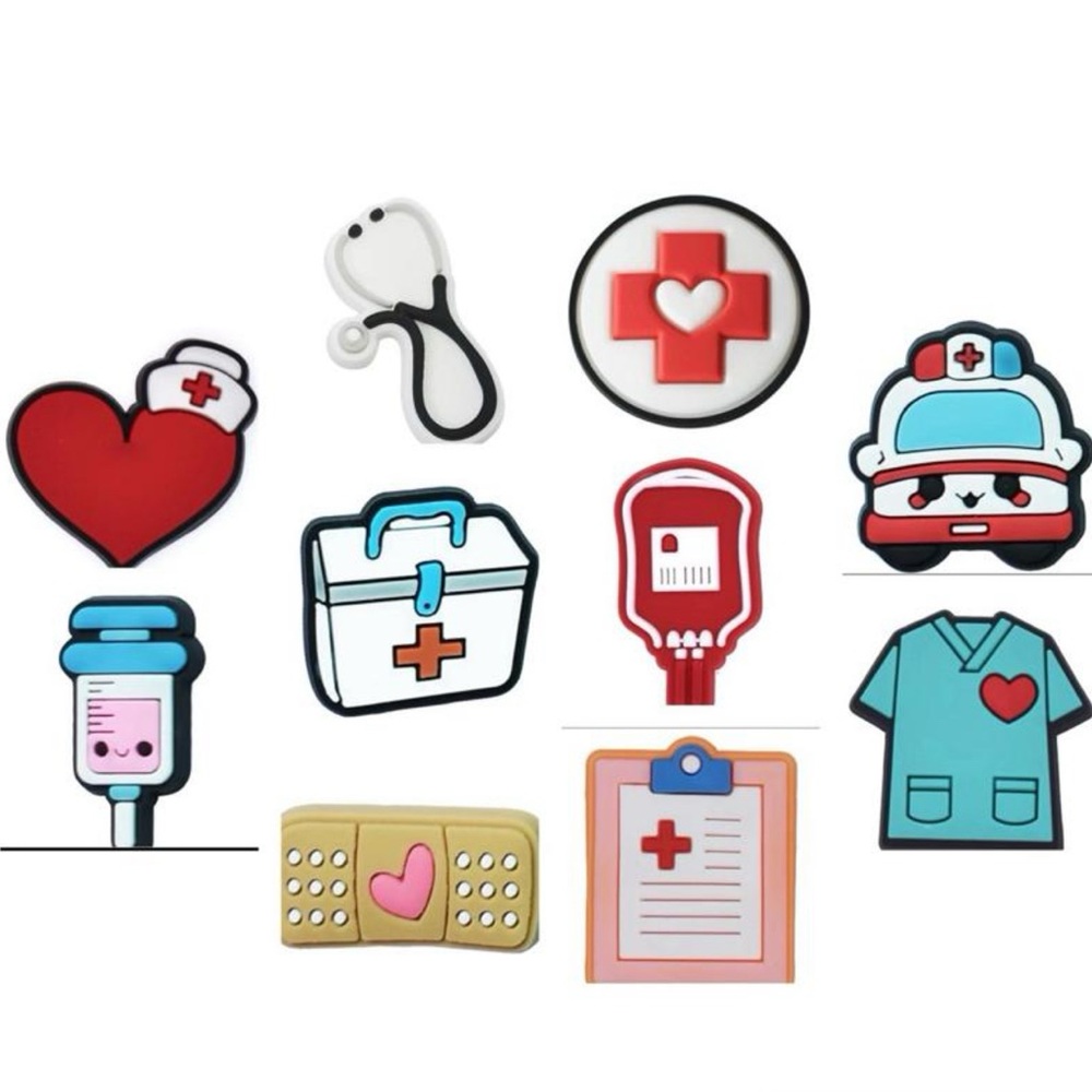 Medical Croc Charms Bundle